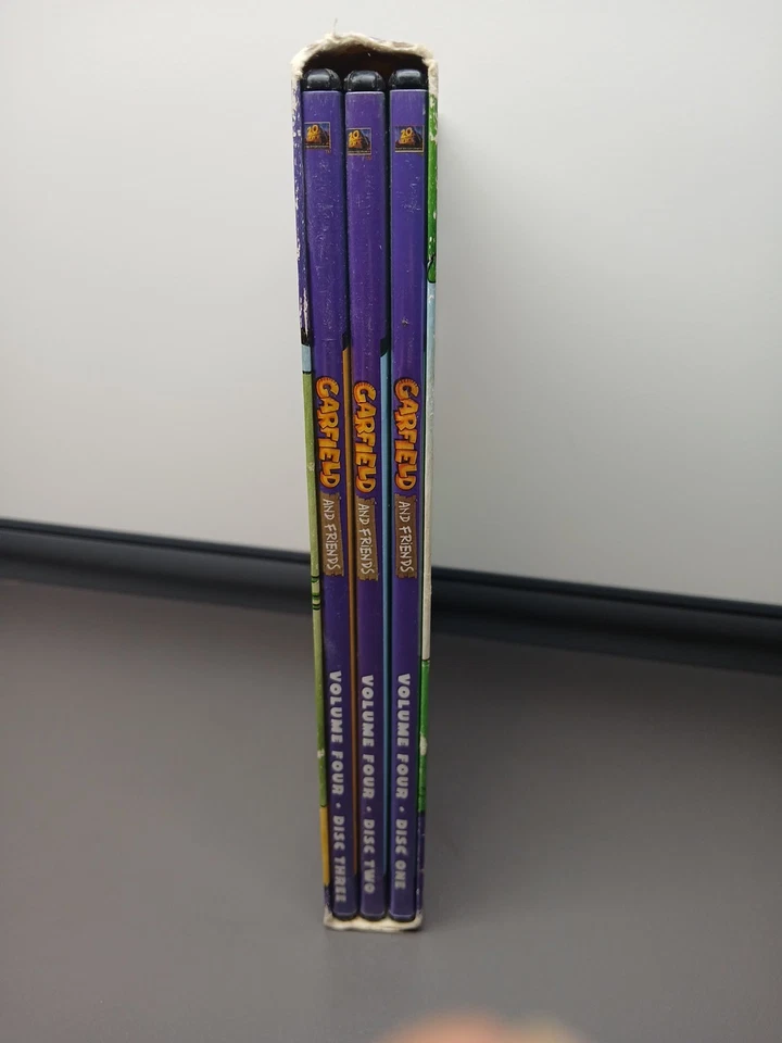 Garfield and Friends Volume 4 Four 3 Disc DVD Box Set - Image 2 of 4