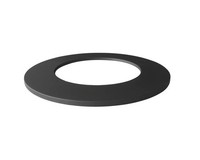 Ofenrohr-Wandrosette Bertrams Ø 120 Mm Senotherm Lackiert Schwarz