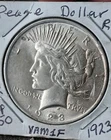 1923 Peace Silver DollarVAM R-3 "Chin Bar" AU