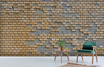 3D Bricks Wall Architecture Wallpaper Wall Murals Removable Wallpaper