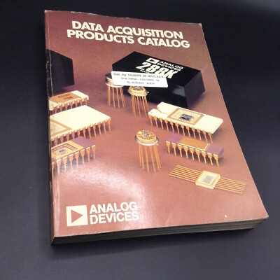 DATA ACQUISITION PRODUCTS CATALOG ANALOG DEVICES 1978 