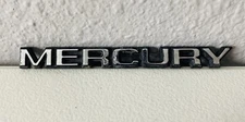 Vintage Mercury Metal Emblem Automotive Car Truck Parts Ornament