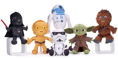 OFFIZIELLE STAR WARS CHARAKTERE GROSSES PLÜSCHTIER SOFTSPIELZEUG TEDDY NEU MIT ETIKETT