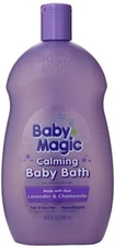 Baby Magic Calming Baby Bath 16.5 Ounce Lavender And Chamomile (6 Pack)