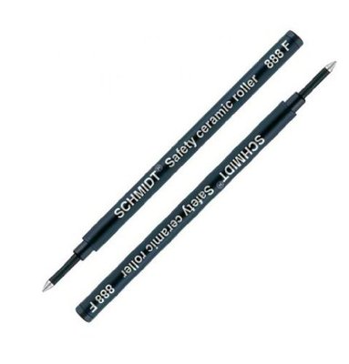 Monteverde - Schmidt Refill Black Ceramic Rollerball Fine- 2pk