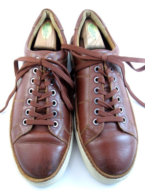 SAOLA Allen Edmonds "PORTER CITY" Sneakers Derby Casual in Pelle 9 5 D Peperoncino (305N)