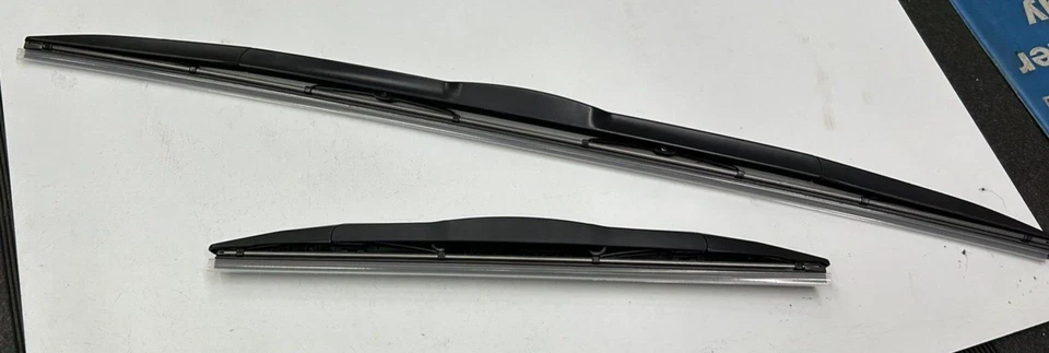 Juego de escobillas limpiaparabrisas delanteras híbridas 1.5 importación Honda Fit Jazz MK3 GP 2011 a 2016 Foto 2 de 2