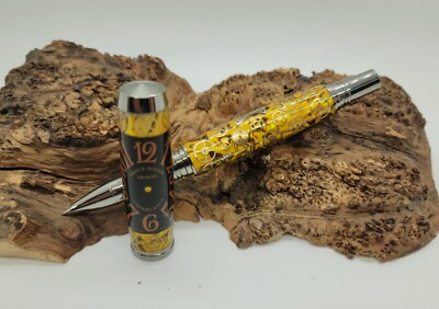 Franck Muller Watch Dial Parts Executive Rollerball Pen Handcrafted Abalone 