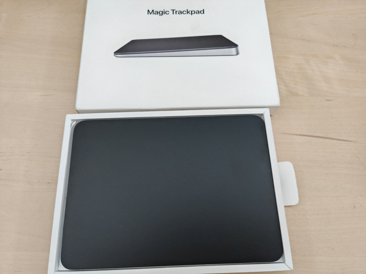 Genuine APPLE MAGIC TRACKPAD BLUETOOTH MOUSE USB-C BLACK MXKA3Z/A