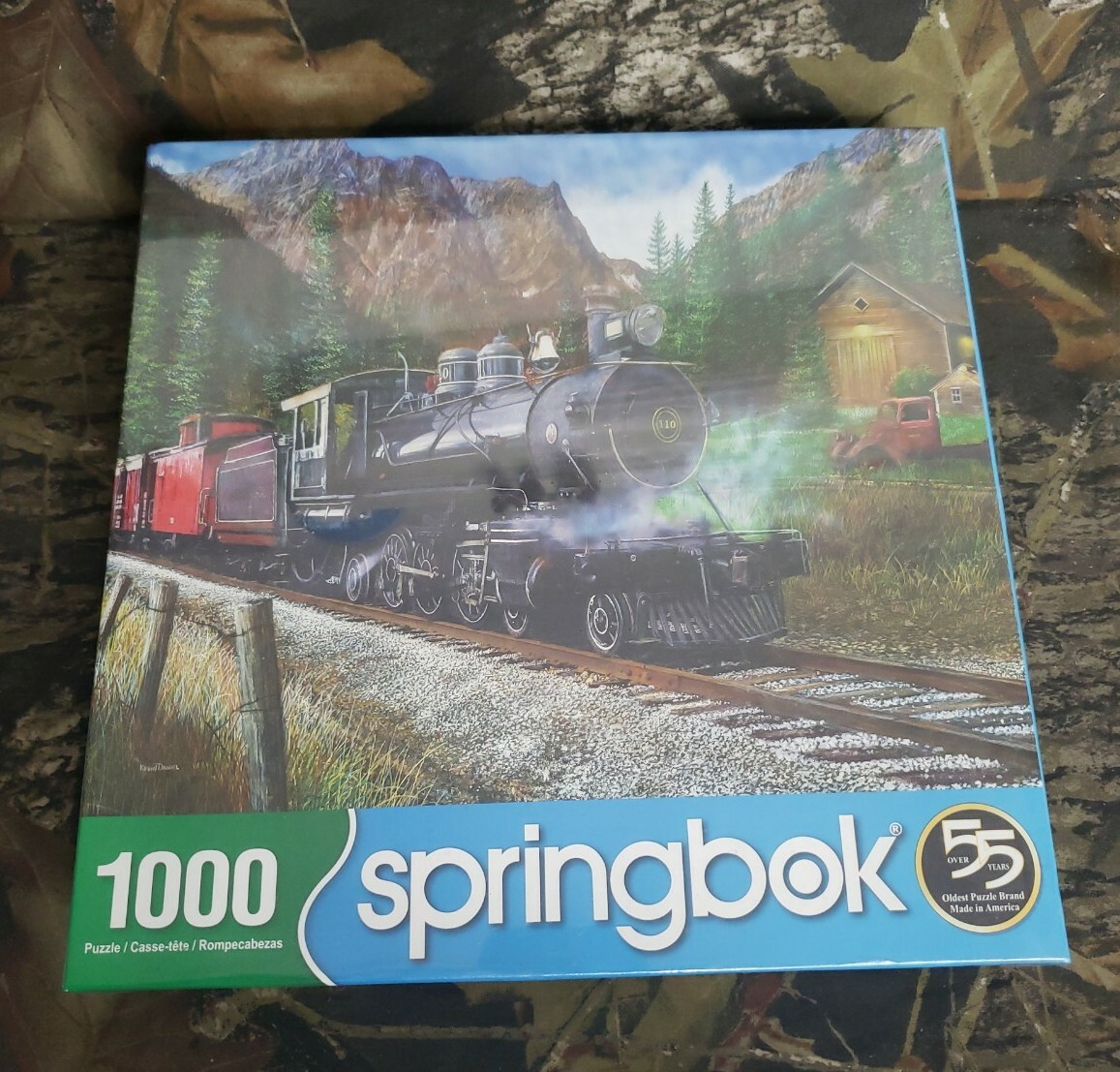 Springbok Timber Pass 1000 Piece Puzzle - Made In USA Jigsaw