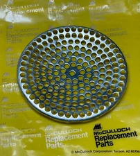 NOS OEM McCulloch Fan Shroud Screen for Early Saws D30, D36, D44 PN 51207 (B 67)