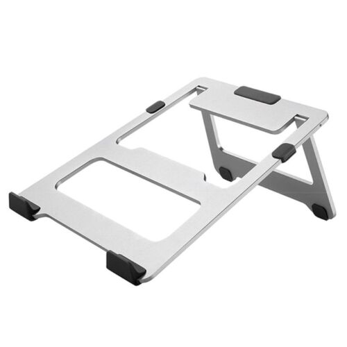Aluminum Alloy Folding Laptop Stand Portable Notebook Computer Hollow Out Cool - Zdjęcie 1 z 8