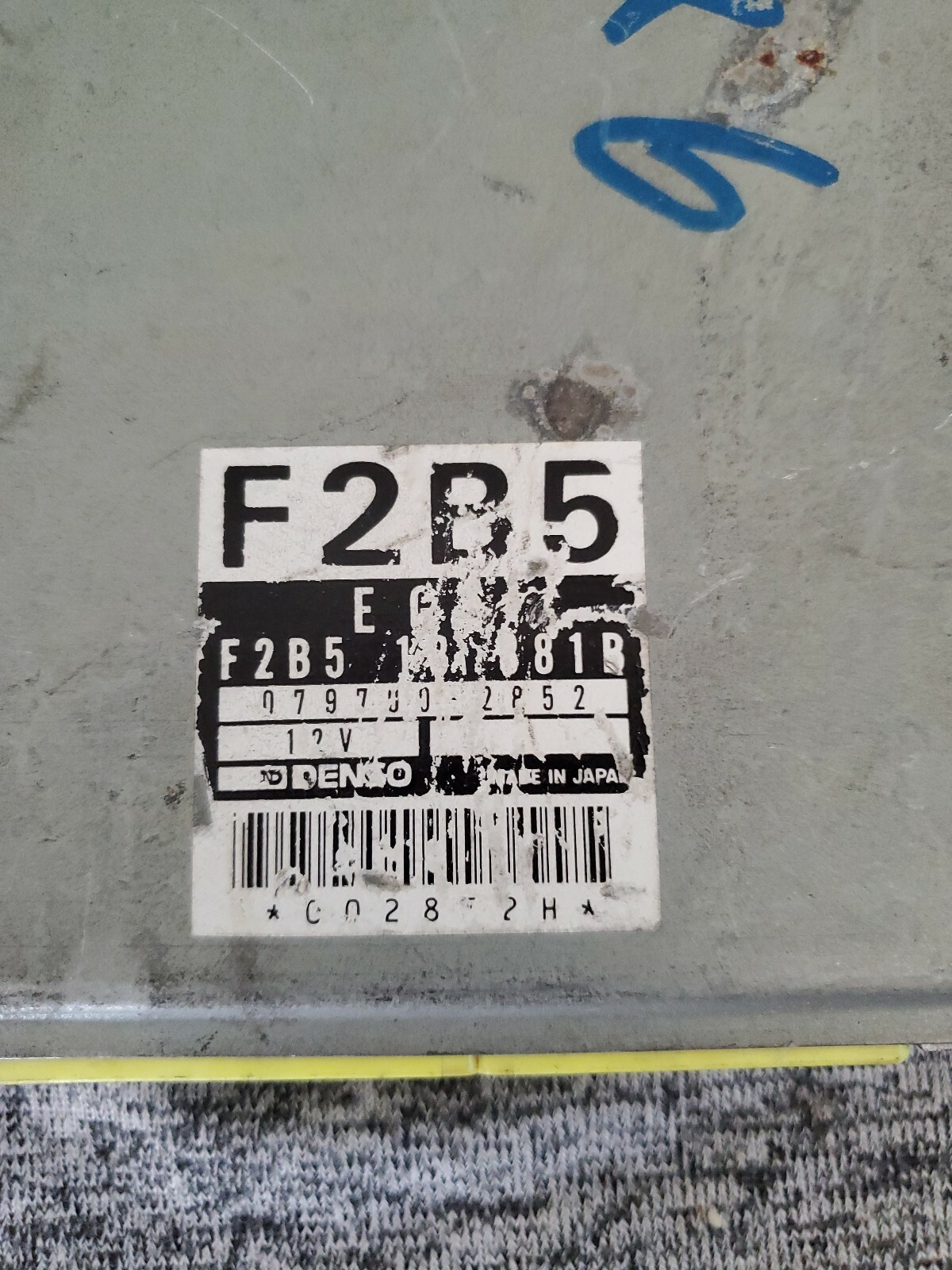 90 MAZDA MX6 2.2 OEM ECU ENGINE CONTROL MODULE [CHECK PART#]F2B5 18 ...