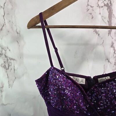 fitted lace wedding dress 1920's Deep Purple Silk Velvet Dress – Eveliina Vintage main image 0
