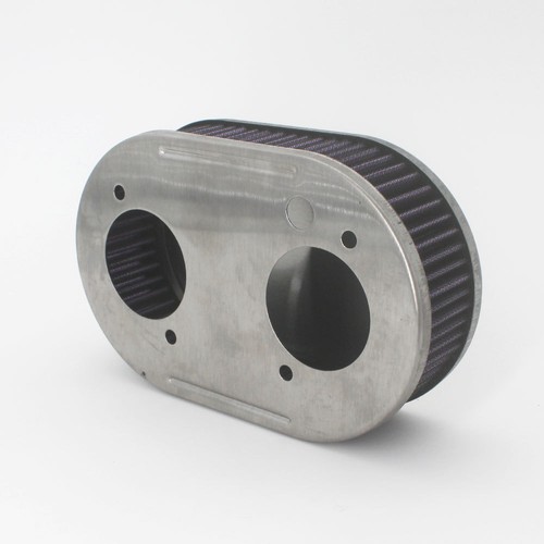 NEW Air Filter For WEBER DCOE 40DCOE 45DCOE 48DCOE Stainless -1 3/4" Tall - Foto 5 di 12
