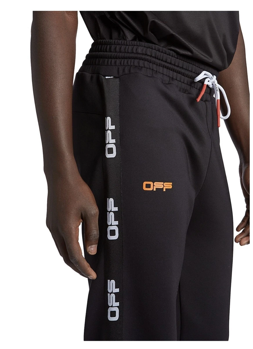 Off white deals black track pants