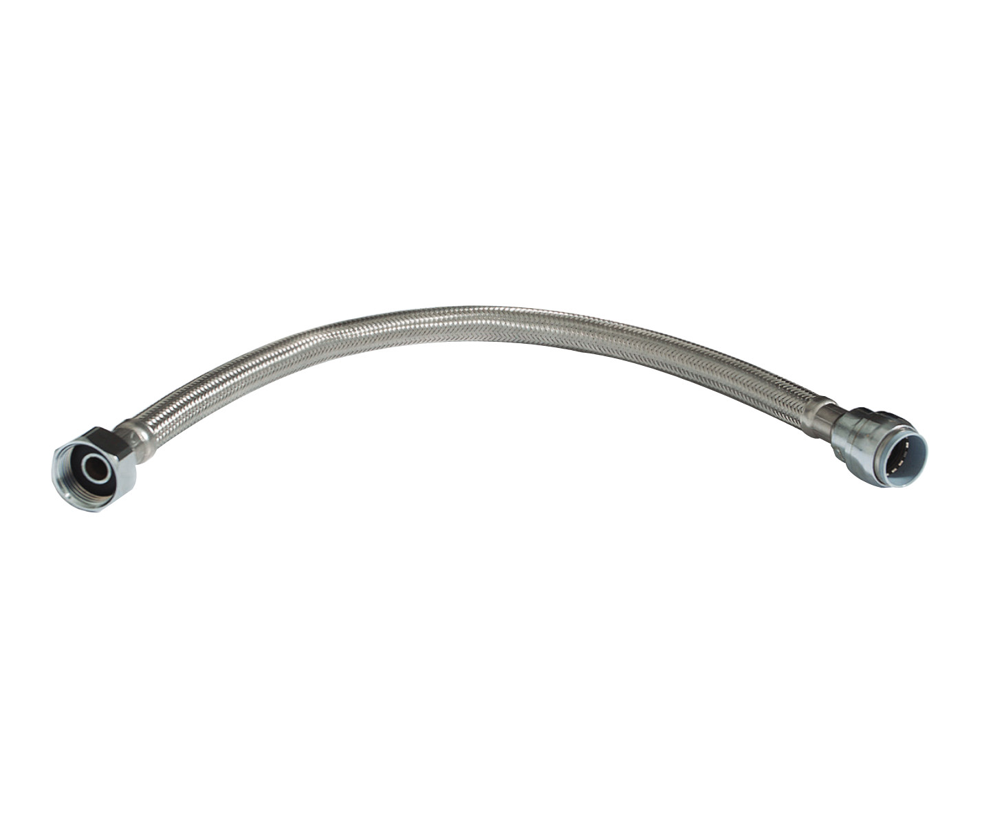 2 x SharkBite 15mm x 1/2"" BSP female 500mm flexible basin tap connector pushfit.