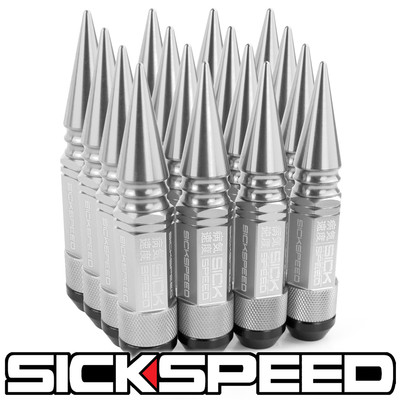 SICKSPEED 16PC POLISHED SPIKED 3 PC LUG NUT 108MM FOR KAWASAKI