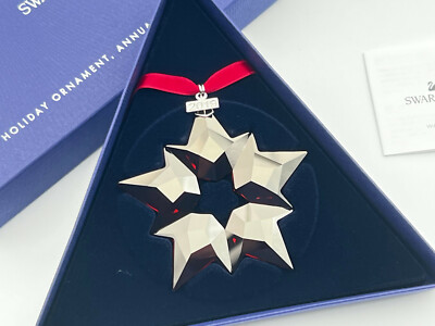 新品Swarovski Annual Edition Ornament 2019 SWAROVSKI STAR Holiday ORNAMENT annual edition 2019 MINT BOXED | eBay