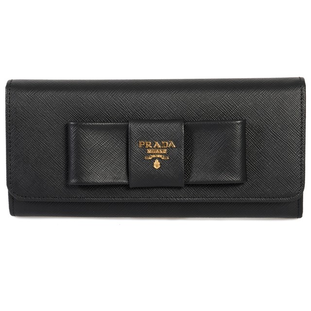 prada saffiano leather wallet