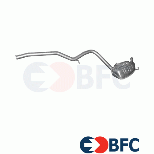MERCEDES E200 - W211 E220 T211 2.2 D 102/136HP 2002-2009 Exhaust Rear Silencer - Picture 1 of 1