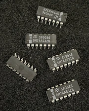 10pc National Semiconductor DM74AS32N Integrated Circuit Plastic Package **NOS