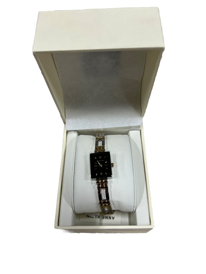 anne-klein-10-4899-bracelet-watch-silver-and-gold-color-ebay