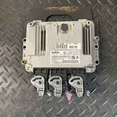 2006 PEUGEOT 307 1.6 HDI MOTORSTEUERGERÄT ECU 9659342280 0281011863