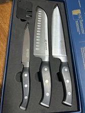 Brewin Professional Kitchen Knives, 3PC Chef Knife Set Sharp Knives Carving Sets