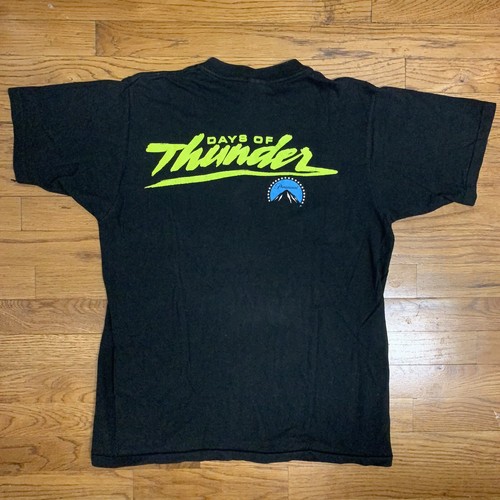 Vtg Days Of Thunder T-Shirt Paramount Movie Promo Tom Cruise 2-Sided USA Tee L - Picture 16 of 17