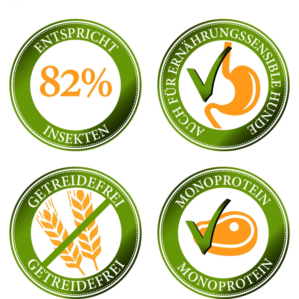 (7,07€/1kg) Bellfor Landgut-Schmaus Trockenfutter mit Insekten 7,5kg | 28439 - Bild 3 von 4