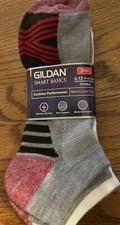 gildan smart basics Men s Low Cut 3 Pairs Socks 6 - 12