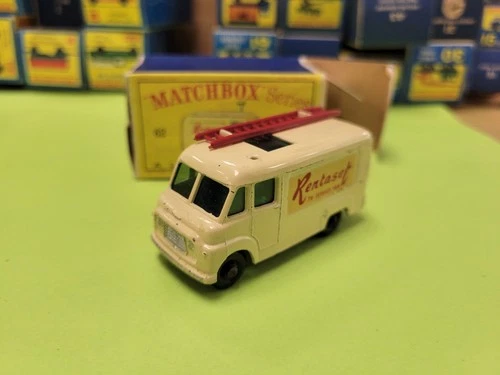 OLD VINTAGE LESNEY MATCHBOX # 62 TV SERVICE VAN ORIGINAL BOX