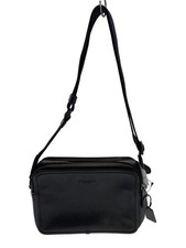 COACH Shoulder Bag Leather Black F2344-C5315
