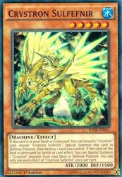 Crystron Sulfefnir RATE-EN021 Super Rare