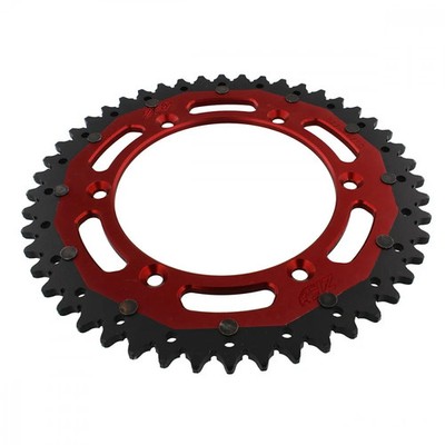 Kettenrad Alu rot 48-Zähne 520-Teilung für SWM SM 500 R i Bj. 2016-2017