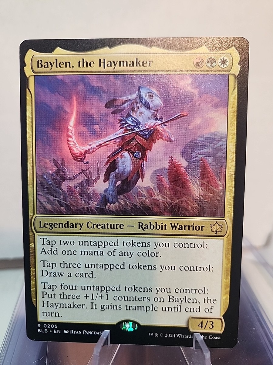 mtg 刈り手、ベイレン 英語　レイズド　foil ブルームバロウ レイズド・Foil】(345)□ボーダーレス□《刈り手、ベイレン