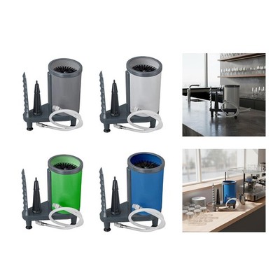 Glasspüler 360° drehbare Nylonbürste Flaschenwaschmaschine für gewerbliche Hausbar