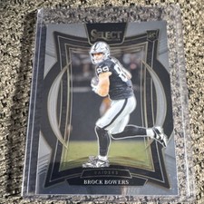 2024 Panini Select Concourse Rookie Brock Bowers Raiders #31 NFL