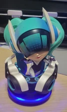 League of Legends Official DJ Sona Figure Statue Model Toys with LED Base 18cm