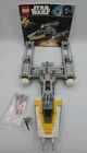LEGO Star Wars Y-Wing Starfighter 75172 Ship 99% Complete & 3 Minifigures Only