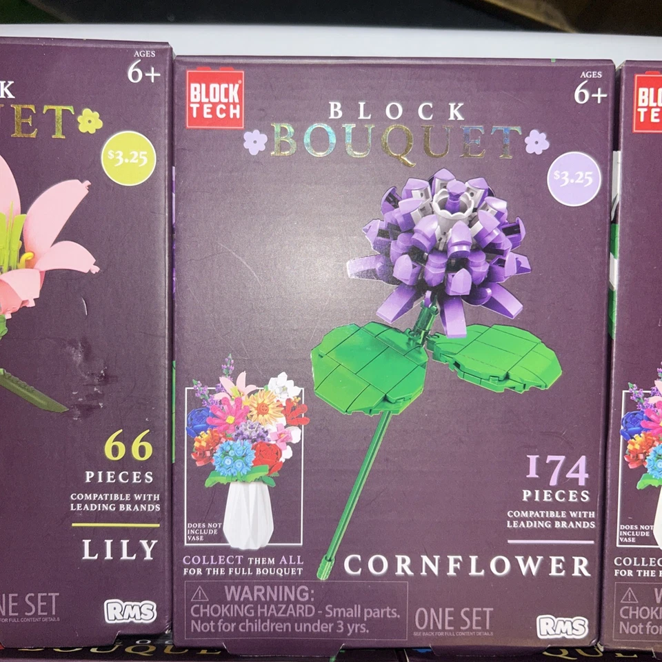 Block Tech Lot Of 5 Block Bouquet - Image 3 of 4