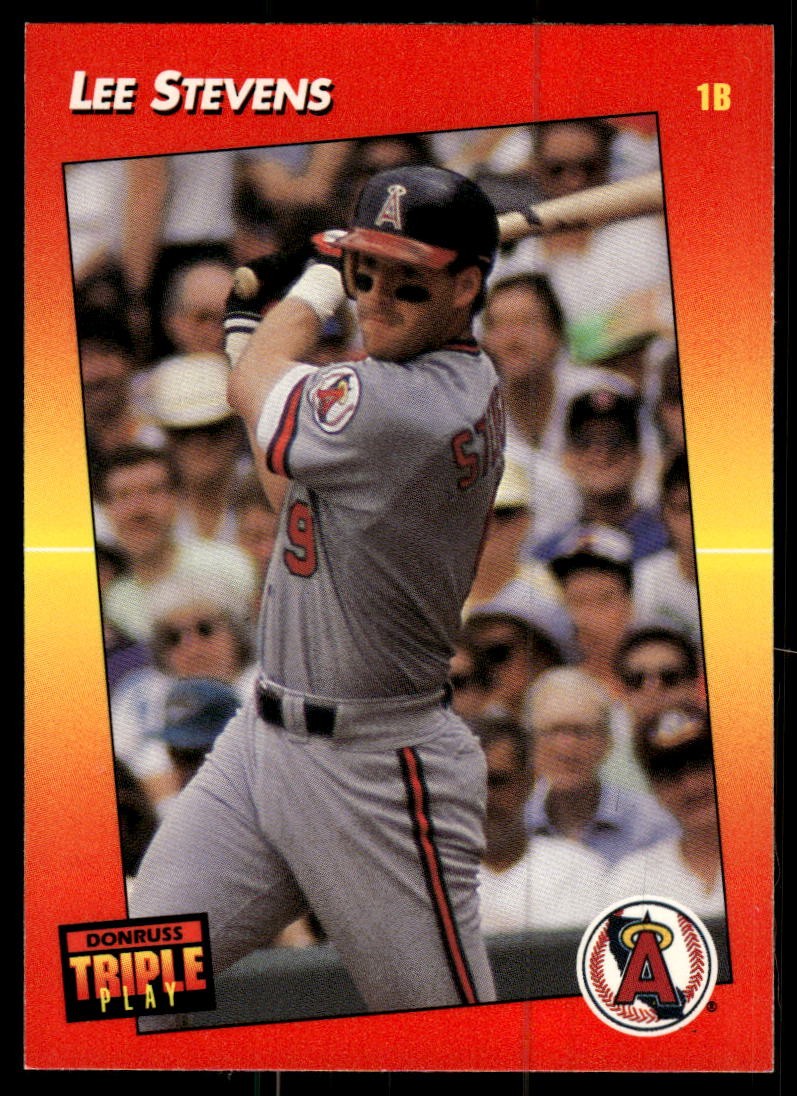 1992 Triple Play #119 Lee Stevens