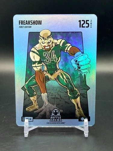 Bo Jackson Battle Arena FREAKSHOW ~1ST EDITION~ Blue Battlefoil BBF-58