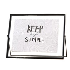 Rust-proof Metal Photo Frame Floating Picture Frame  Wedding Decoration