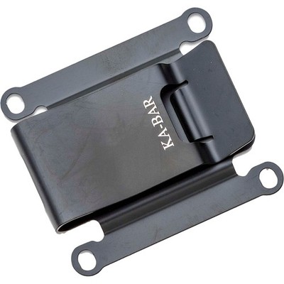 KA-BAR Reversible Metal Belt Clip - Black