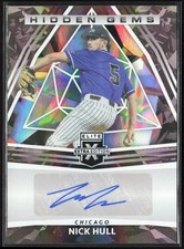 2022 Panini Elite Extra Edition #HG-NH Nick Hull Hidden Gems Signatures