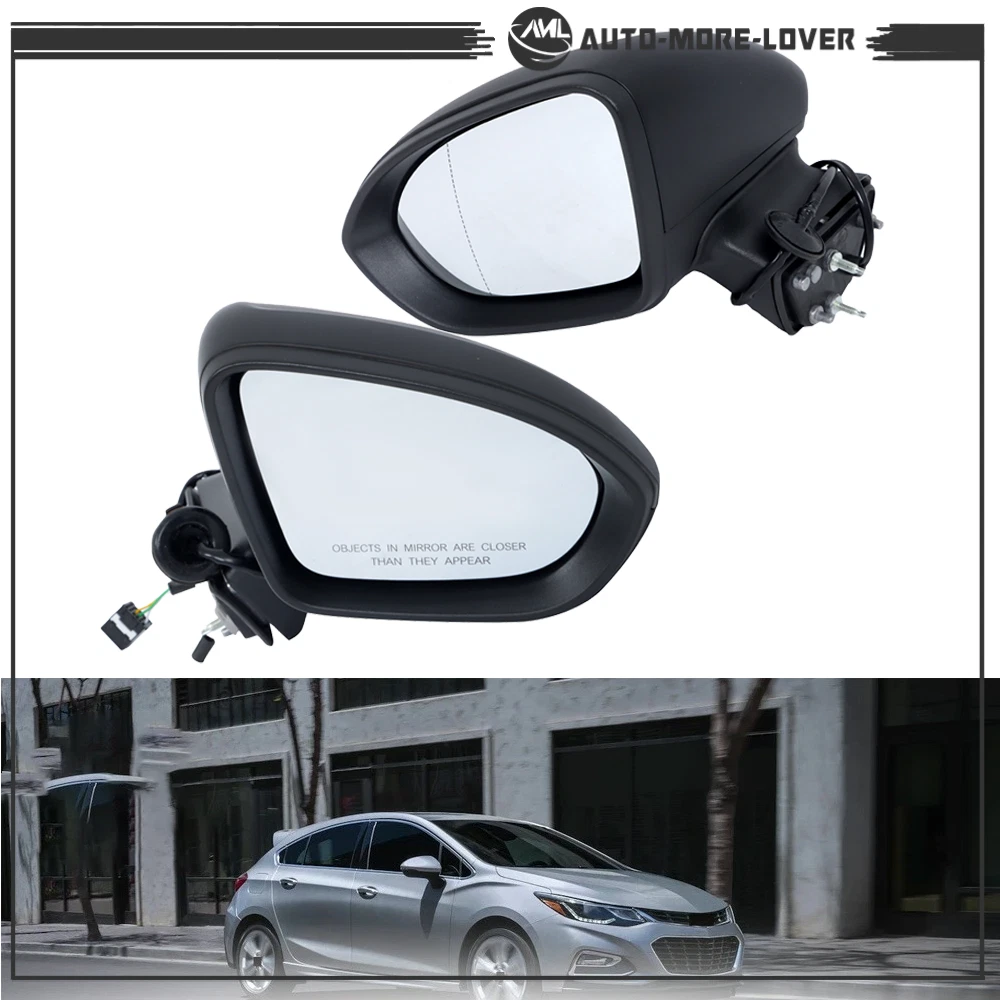 LH+RH Side Mirrors Power Pair For 2016-2019 Chevrolet Cruze Non-Heated Set of 2
Opens in a new windo