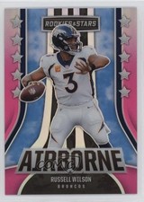 2023 Panini Rookies & Stars Airborne Pink Prizm 74/75 Russell Wilson #AI-10 1q2