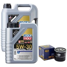 Motoröl Set Special Tec F 5W-30 LIQUI MOLY 6 Liter + Ölfilter für Subaru 2.0 AWD